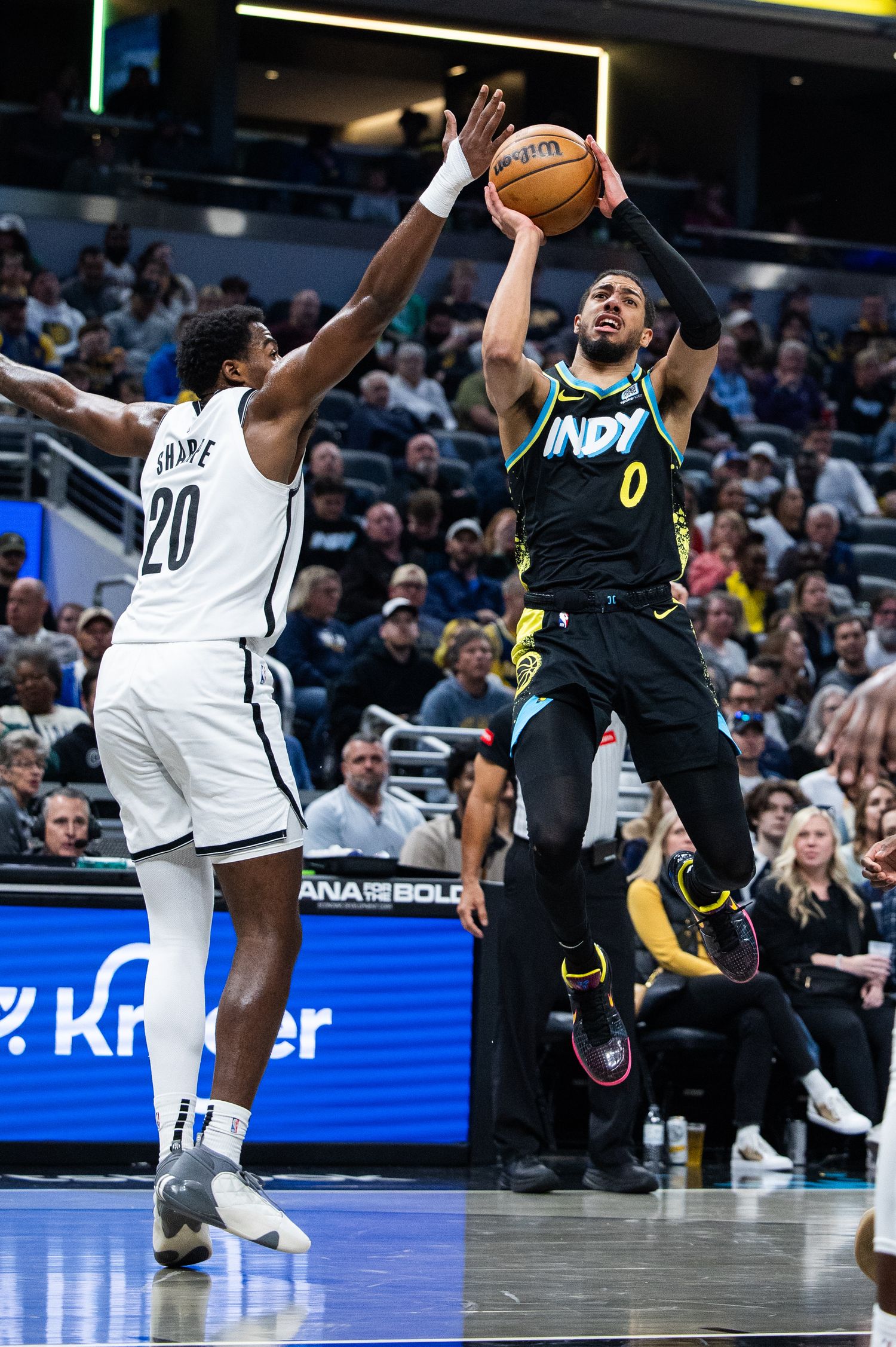 Indiana Pacers guard Tyrese Haliburton Brooklyn Nets